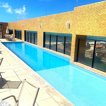 Apartamento 50M Praia- Piscina - Vista Mar - Academia - Maceió Buitenkant foto