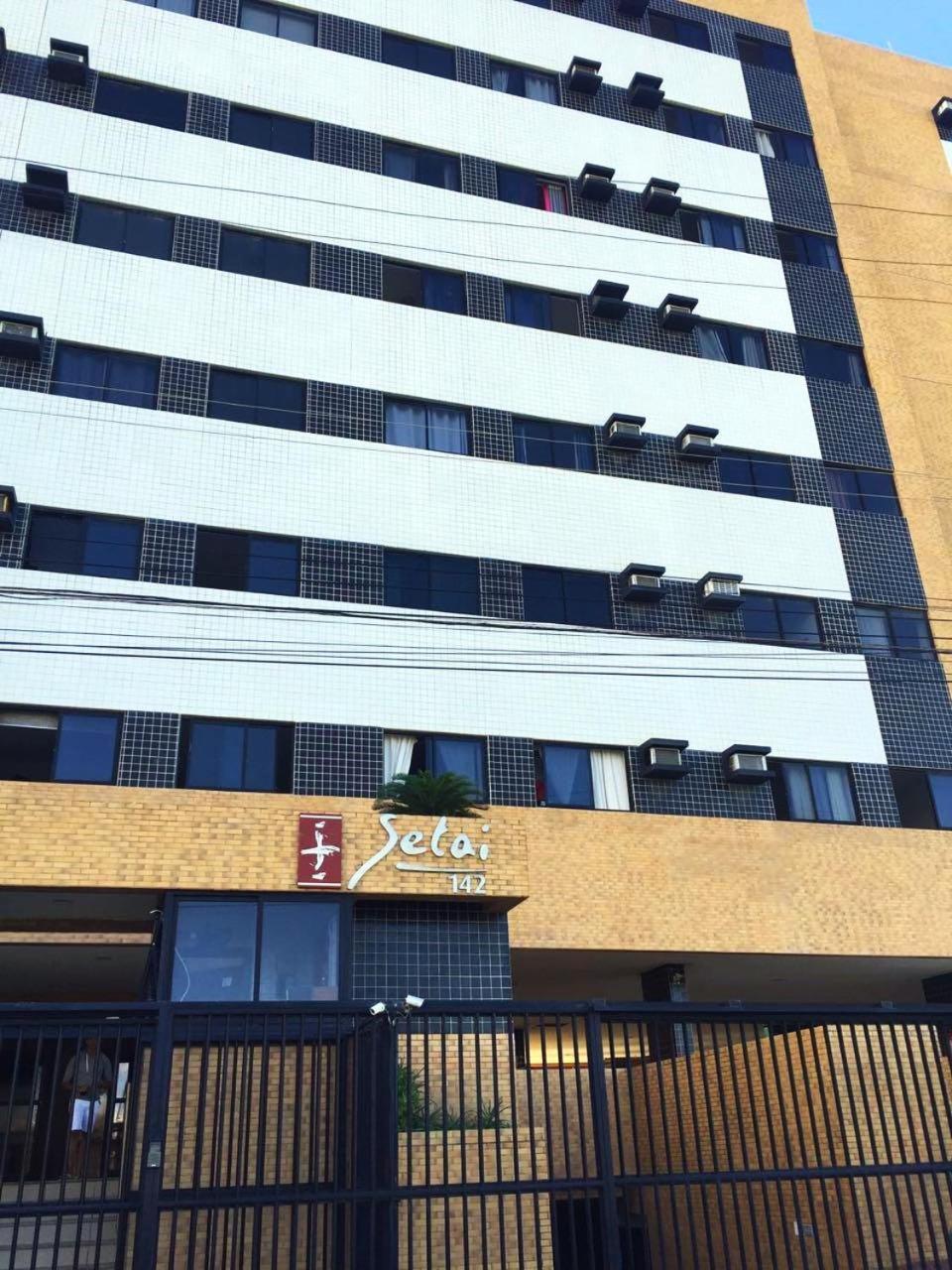 Apartamento 50M Praia- Piscina - Vista Mar - Academia - Maceió Buitenkant foto