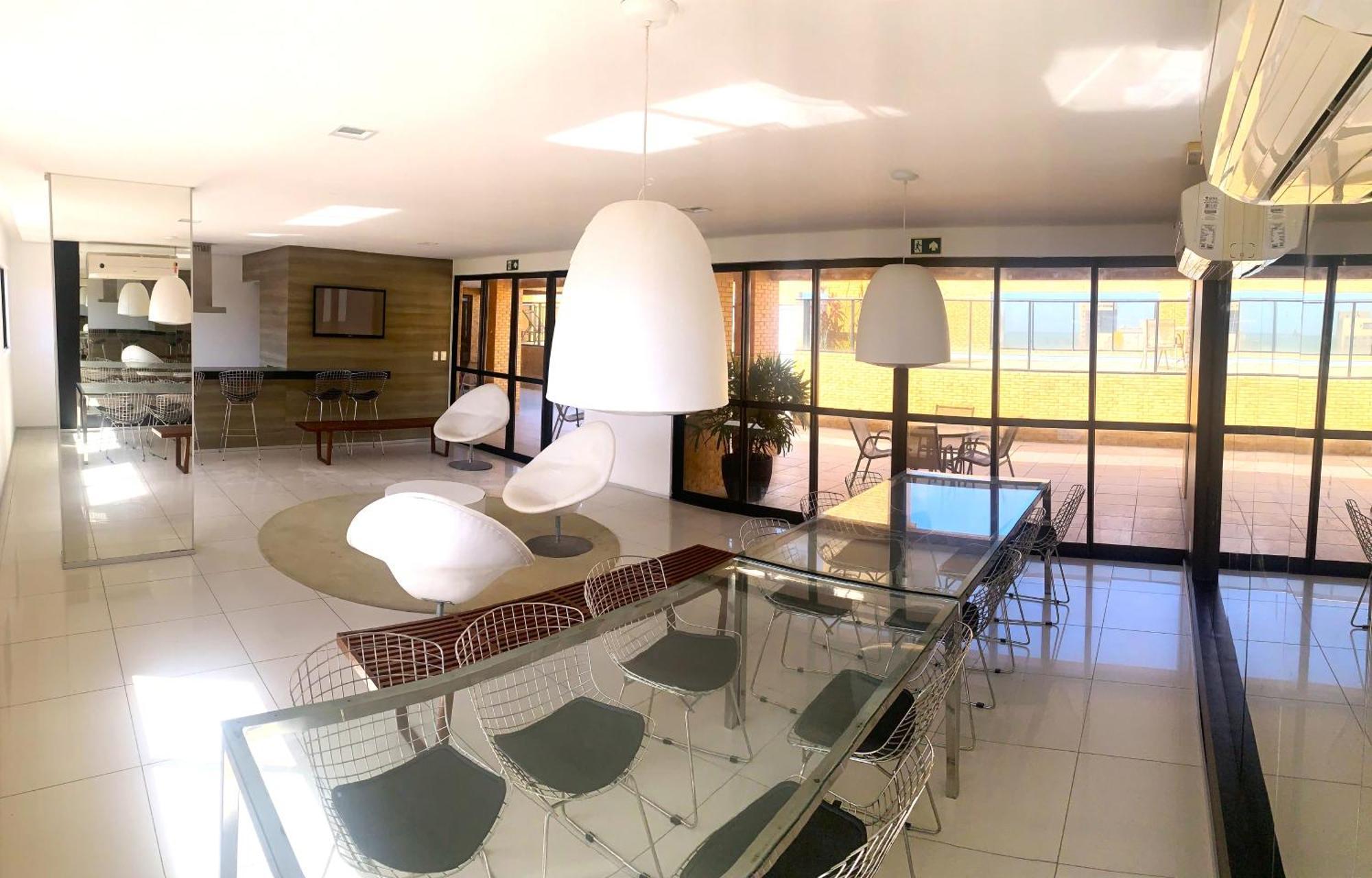 Apartamento 50M Praia- Piscina - Vista Mar - Academia - Maceió Buitenkant foto